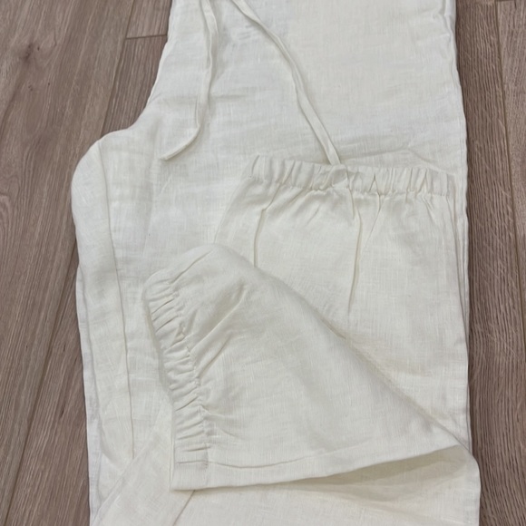 IXIMO CASUAL LINEN PANTS WITH POCKETS - Picture 6 of 6